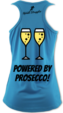 Powered By Prosecco Womens Running Vest