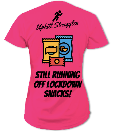 Still Running Off Lockdown Snack Womens Tee