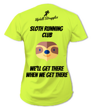 Load image into Gallery viewer, Sloth Running Club Womens Tee