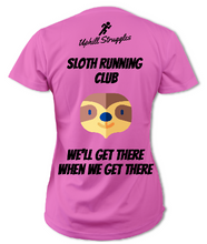 Load image into Gallery viewer, Sloth Running Club Womens Tee