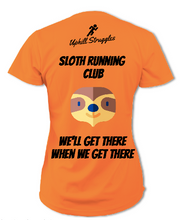 Load image into Gallery viewer, Sloth Running Club Womens Tee