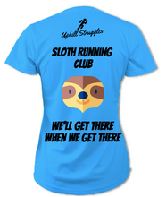 Load image into Gallery viewer, Sloth Running Club Womens Tee