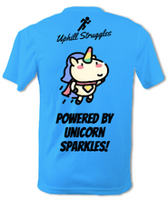 Load image into Gallery viewer, Powered by Unicorn Sparkles Childrens Tee