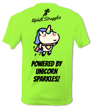 Load image into Gallery viewer, Powered by Unicorn Sparkles Childrens Tee