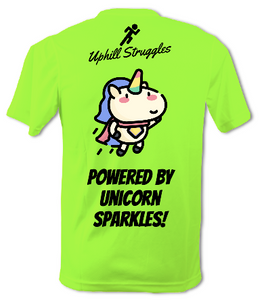 Powered by Unicorn Sparkles Childrens Tee