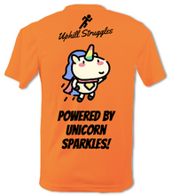 Load image into Gallery viewer, Powered by Unicorn Sparkles Childrens Tee