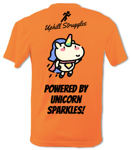 Powered by Unicorn Sparkles Childrens Tee