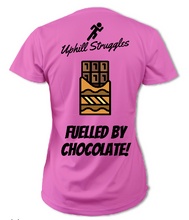 Load image into Gallery viewer, Fuelled By Chocolate Womens Tee