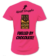 Load image into Gallery viewer, Fuelled By Chocolate Womens Tee