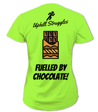 Load image into Gallery viewer, Fuelled By Chocolate Womens Tee