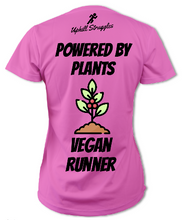 Load image into Gallery viewer, Powered by Plants Womens Tee