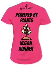 Load image into Gallery viewer, Powered by Plants Womens Tee