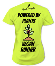 Load image into Gallery viewer, Powered by Plants Womens Tee