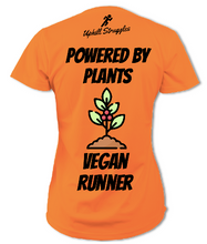 Load image into Gallery viewer, Powered by Plants Womens Tee