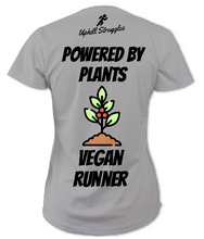 Load image into Gallery viewer, Powered by Plants Womens Tee