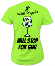 Load image into Gallery viewer, Will Stop for Gin Womens Tee