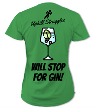 Load image into Gallery viewer, Will Stop for Gin Womens Tee