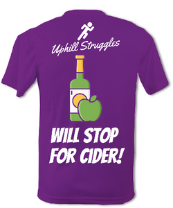 Will Stop For Cider Mens Tee