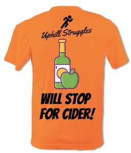 Will Stop For Cider Mens Tee