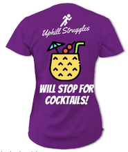 Load image into Gallery viewer, Will Stop For Cocktails Womens Tee