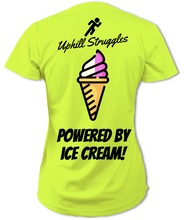 Load image into Gallery viewer, Powered by Ice Cream Womens Tee