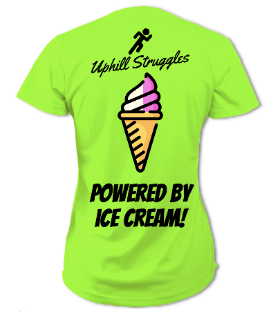 Powered by Ice Cream Womens Tee