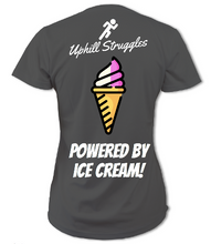 Load image into Gallery viewer, Powered by Ice Cream Womens Tee