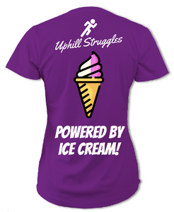 Powered by Ice Cream Womens Tee