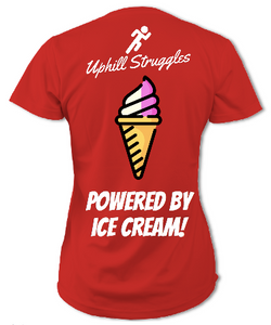 Powered by Ice Cream Womens Tee