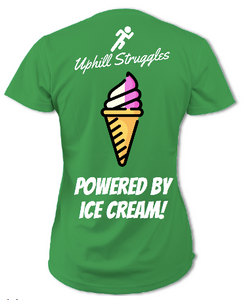 Powered by Ice Cream Womens Tee