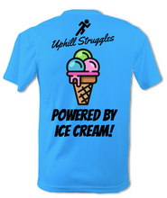 Load image into Gallery viewer, Powered by Ice Cream Mens Tee