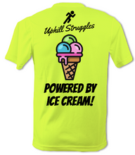 Load image into Gallery viewer, Powered by Ice Cream Mens Tee