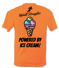 Load image into Gallery viewer, Powered by Ice Cream Mens Tee