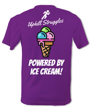 Load image into Gallery viewer, Powered by Ice Cream Mens Tee