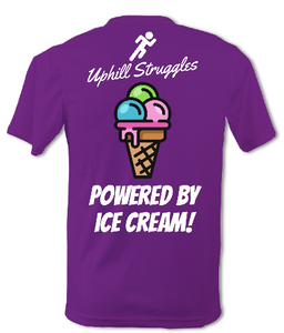 Powered by Ice Cream Mens Tee