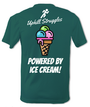 Load image into Gallery viewer, Powered by Ice Cream Mens Tee