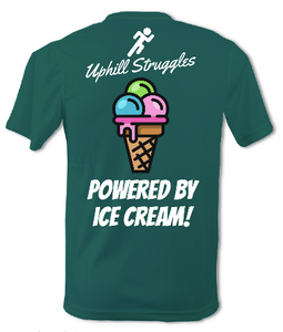 Powered by Ice Cream Mens Tee