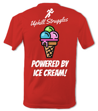 Load image into Gallery viewer, Powered by Ice Cream Mens Tee