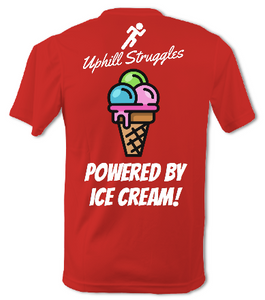 Powered by Ice Cream Mens Tee