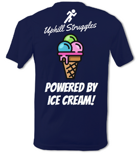 Powered by Ice Cream Mens Tee