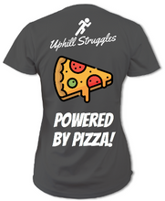 Load image into Gallery viewer, Powered by Pizza Womens Tee