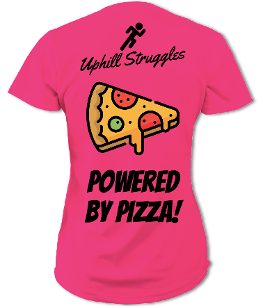 Powered by Pizza Womens Tee