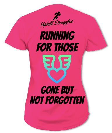 Running for Those Gone But Not Forgotten Womens Tee