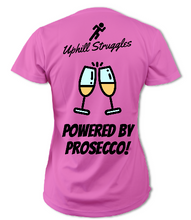 Load image into Gallery viewer, Powered by Prosecco Womens tee (SS 2021)