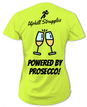 Load image into Gallery viewer, Powered by Prosecco Womens tee (SS 2021)