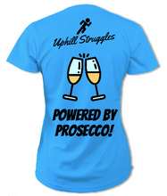 Load image into Gallery viewer, Powered by Prosecco Womens tee (SS 2021)