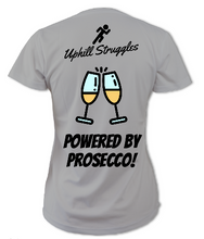 Load image into Gallery viewer, Powered by Prosecco Womens tee (SS 2021)