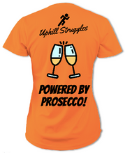 Load image into Gallery viewer, Powered by Prosecco Womens tee (SS 2021)