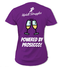 Load image into Gallery viewer, Powered by Prosecco Womens tee (SS 2021)