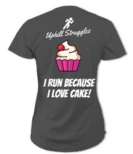 Load image into Gallery viewer, I Run Because I Love Cake Womens tee (SS 2021)